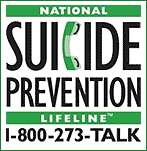 National Suicide Prevention Lifeline hotline: 800-273-TALK