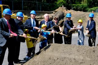 Legislators at Ground Breaking