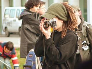 a young photographer