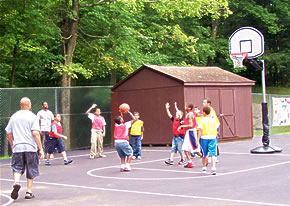 Basketball at Astor Residential Care Programs